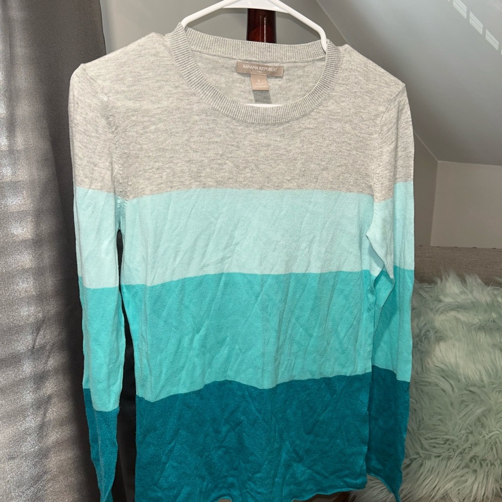 Banana Republic Color block Sweater